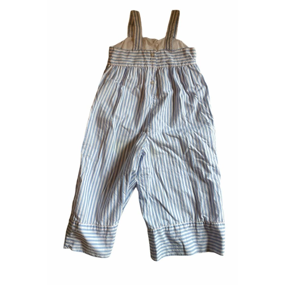 Janie and Jack Striped Bow Jumpsuit